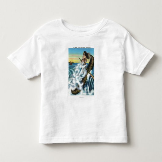 Afwerking van de Legenda van het witte kanaal Kinder Shirts (Voorkant)