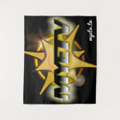 Afwerking van MYETV Wandkleed (Voorkant)