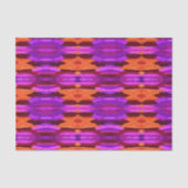 Afwerking van Paars en Oranje tissuepapier (Voorkant)