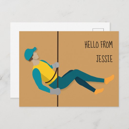 Afwezig Briefkaart (Voorkant / Achterkant)