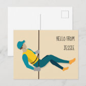 Afwezig Briefkaart (Voorkant / Achterkant)