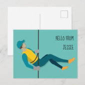Afwezig Briefkaart (Voorkant / Achterkant)