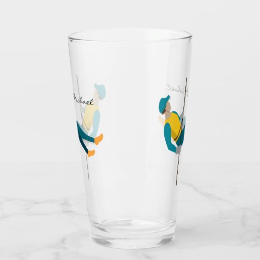 Afwezig Glas (Links)