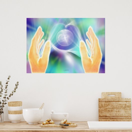 Afwezig Healing Poster (Keuken)