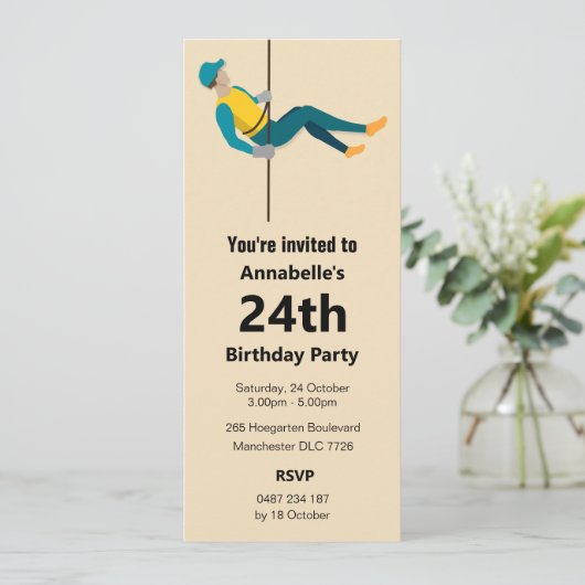 Afwezig Kaart (Staand voorkant)