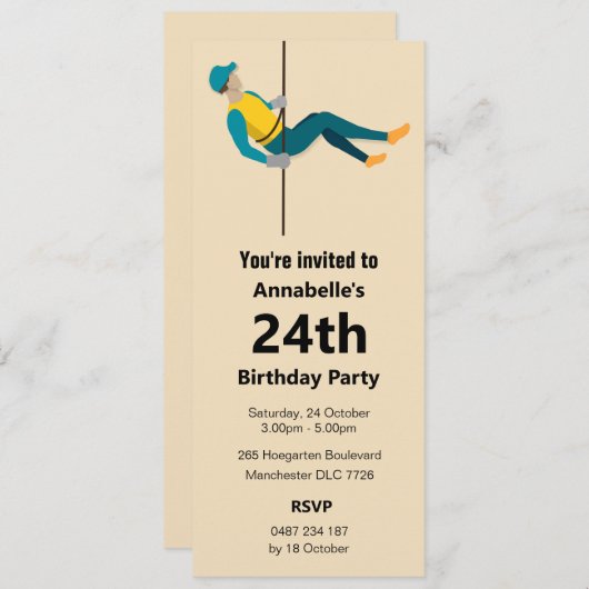 Afwezig Kaart (Voorkant / Achterkant)