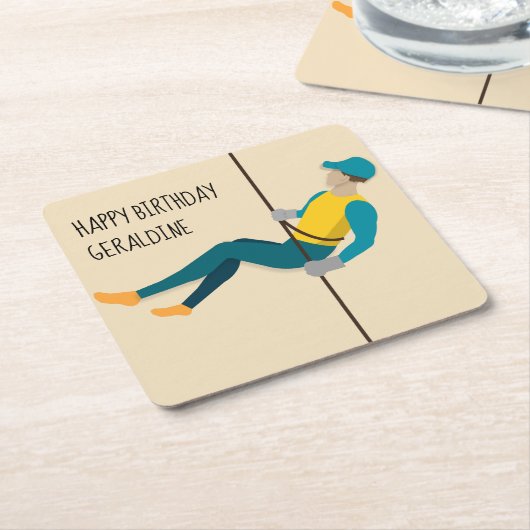 Afwezig Kartonnen Onderzetters (Schuin)