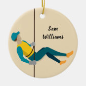 Afwezig Keramisch Ornament (Voorkant)