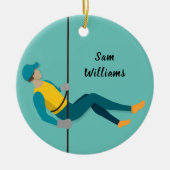 Afwezig Keramisch Ornament (Voorkant)