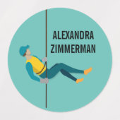 Afwezig Labels (Design 1)