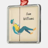 Afwezig Metalen Ornament (Links)