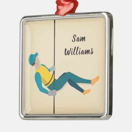 Afwezig Metalen Ornament (Links)