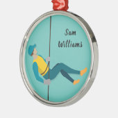 Afwezig Metalen Ornament (Links)