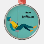 Afwezig Metalen Ornament (Voorkant)