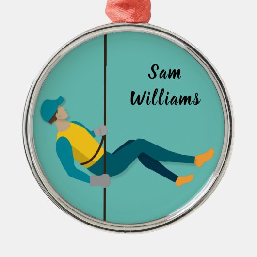 Afwezig Metalen Ornament (Voorkant)