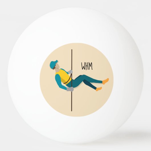 Afwezig Pingpongbal (Voorkant)