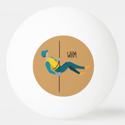 Afwezig Pingpongbal (Achterkant)