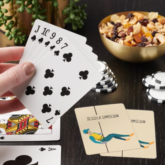 Afwezig Pokerkaarten (Insitu)