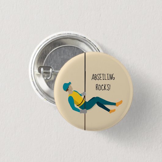 Afwezig Ronde Button 3,2 Cm (Voorkant /achterkant)