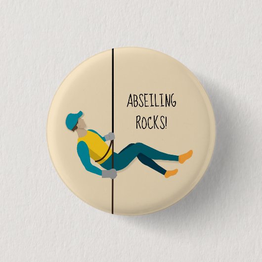 Afwezig Ronde Button 3,2 Cm (Voorkant)