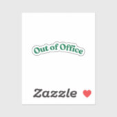 Afwezig Sticker (Vel)