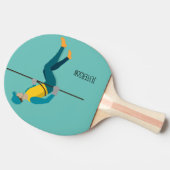 Afwezig Tafeltennisbatje (Zijkant)