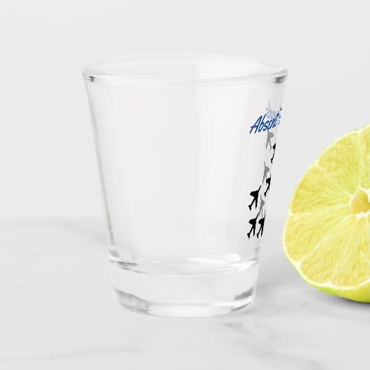 Afwezig Vrienden  Shot Glas (Links)