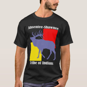 Afwezige-Shawnee-stam van Indianen T-shirt