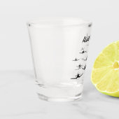 Afwezige vrienden F4U Corsair Shot Glas (Links)