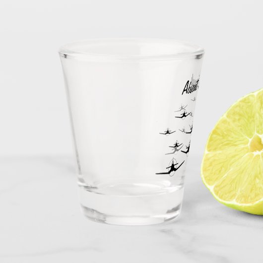 Afwezige vrienden F4U Corsair Shot Glas (Links)