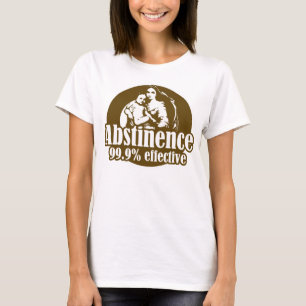 Afwezigheid 99% effectieve religieuze Humor T-shirt