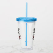 Afwezigheid is de hoogste vorm van aanwezigheid.w acryl drinkbeker (Rechts)