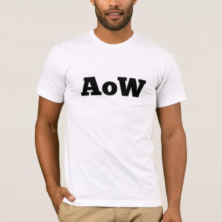 Afwezigheid van Wax/AoW-logo t-shirt