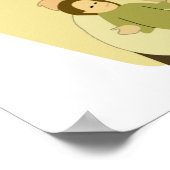 Afwezigheid werkt niet poster (Hoek)