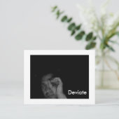 Afwijken van Briefkaart (Staand voorkant)