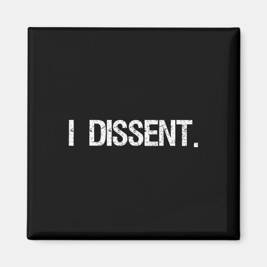 Afwijkende anti-Trump Scotus Liberaal Magneet (Voorkant)