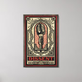 Afwijkende stretched canvas Print (Voorkant)