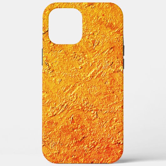 Afwijkende wand met gele en oranje textuur Case-Mate iPhone case (Achterkant)