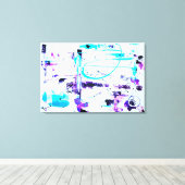 Afwijking 2 canvas afdruk (Insitu (Houten vloer))