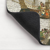 Afwijking van Lissabon voor Brazilië Muismat (Hoek)