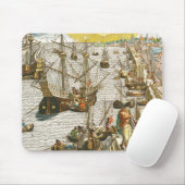 Afwijking van Lissabon voor Brazilië Muismat (Met muis)