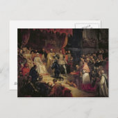 Afwijzing van Charles V 1841 Briefkaart (Voorkant / Achterkant)