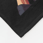 Afwijzing van Kings sinds 1776 Amerikaanse vlag 4 Fleece Deken (Hoek)