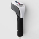 Afwijzing van koningen sinds 1776 4 juli anti-Trum Golfheadcover (Schuin)