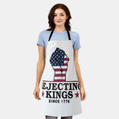 Afwijzing van koningen sinds 1776 4 juli anti-Trum Schort (Gedragen)