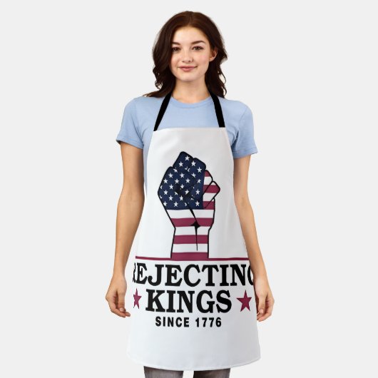 Afwijzing van koningen sinds 1776 4 juli anti-Trum Schort (Gedragen)