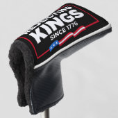 Afwijzing van koningen sinds 1776 Patriottische Vl Golfheadcover (3/4 voorkant)