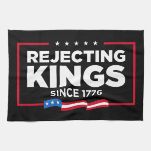 Afwijzing van koningen sinds 1776 Patriottische Vl Theedoek