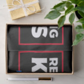 Afwijzing van koningen sinds 1776 Patriottische Vl Tissuepapier (Geschenk)