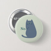 Afwijzingskat Ronde Button 5,7 Cm (Voorkant /achterkant)